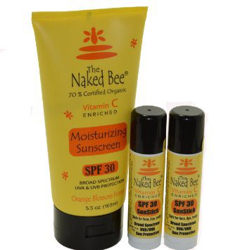 Naked Bee Sunscreen Kit
