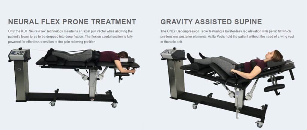 spinal-decompression spinal decompression adjustment tables
